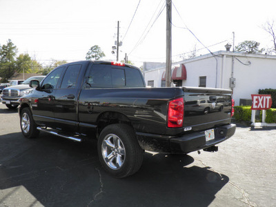 dodge ram 1500 2008 black pickup truck 8 cylinders automatic with overdrive 32447