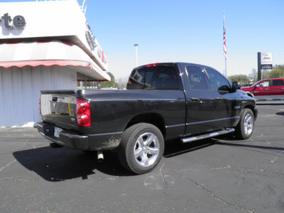 dodge ram 1500 2008 black pickup truck 8 cylinders automatic with overdrive 32447
