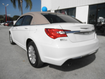 chrysler 200 2012 white sedan touring flex fuel 6 cylinders front wheel drive automatic 34731