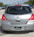 nissan versa 2010 gray hatchback gasoline 4 cylinders front wheel drive automatic 33884