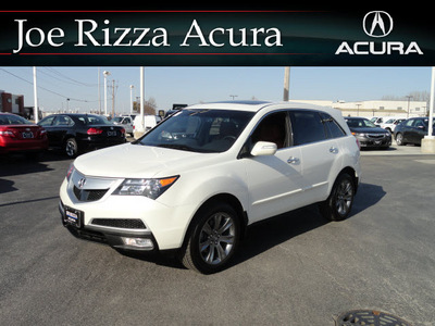 acura mdx 2010 white suv tech awd 6 cylinders automatic with overdrive 60462