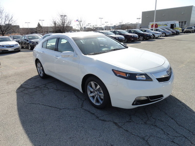 acura tl 2012 white sedan tech 6 cylinders automatic with overdrive 60462