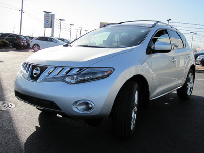 nissan murano 2009 silver suv le 6 cylinders automatic 46410