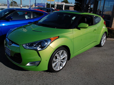 hyundai veloster 2012 green coupe 4 cylinders automatic 94010