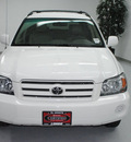 toyota highlander 2007 white suv gasoline 6 cylinders front wheel drive automatic 91731