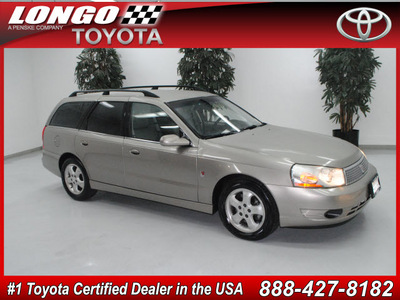 saturn l series 2003 lt  green wagon lw300 gasoline 6 cylinders dohc front wheel drive automatic 91731