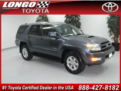 toyota 4runner 2005 gray suv gasoline 6 cylinders rear wheel drive automatic 91731