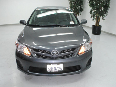 toyota corolla 2011 gray sedan le gasoline 4 cylinders front wheel drive automatic 91731