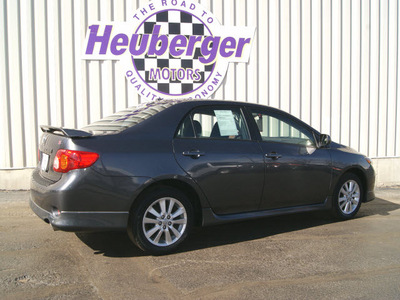 toyota corolla 2009 magnetic gray sedan s 4 cylinders 5 speed manual 80905