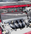 toyota corolla 2007 impulse red sedan ce 4 cylinders automatic 80905
