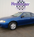 chevrolet cavalier 2004 arrival blue coupe 4 cylinders 5 speed manual 80905