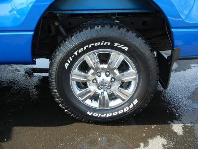ford f 150 2010 blue xlt flex fuel 8 cylinders 4 wheel drive 6 speed automatic 56301