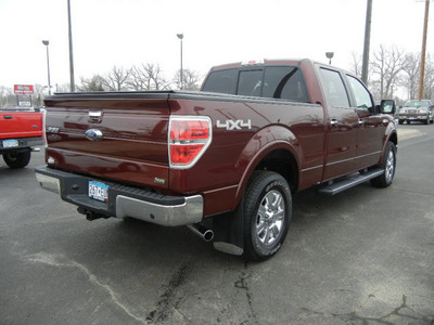 ford f 150 2010 royal red clearcoat lariat flex fuel 8 cylinders 4 wheel drive automatic 56301