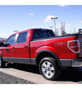 ford f 150 2009 bright red clearcoa lariat flex fuel 8 cylinders 4 wheel drive automatic 99352