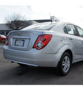 chevrolet sonic 2012 silver sedan ls gasoline 4 cylinders front wheel drive automatic 46168