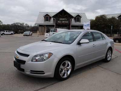 chevrolet malibu 2012 silver sedan lt gasoline 4 cylinders front wheel drive automatic 76087