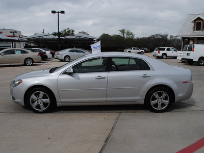 chevrolet malibu 2012 silver sedan lt gasoline 4 cylinders front wheel drive automatic 76087