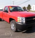 chevrolet silverado 1500 2007 red pickup truck gasoline 8 cylinders rear wheel drive automatic 14224