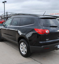 chevrolet traverse 2012 black lt gasoline 6 cylinders all whee drive automatic 76087