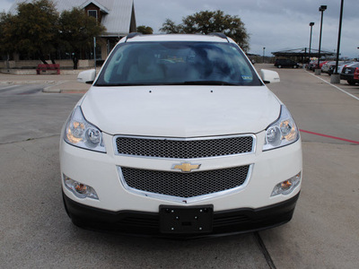 chevrolet traverse 2012 white ltz gasoline 6 cylinders all whee drive automatic 76087