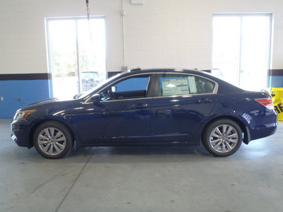 honda accord 2012 blue sedan ex l 4 cylinders automatic 28557