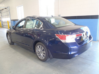 honda accord 2012 blue sedan ex l 4 cylinders automatic 28557