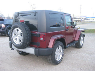 jeep wrangler 2010 red suv sahara gasoline 6 cylinders 4 wheel drive automatic 62863