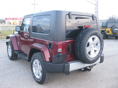 jeep wrangler 2010 red suv sahara gasoline 6 cylinders 4 wheel drive automatic 62863