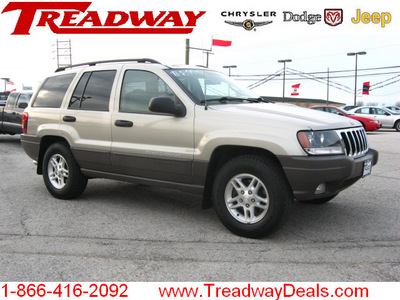 jeep grand cherokee 2003 tan suv 4x4 laredo 8 cylinders automatic with overdrive 45840