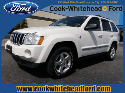 jeep grand cherokee 2005 white suv limited gasoline 8 cylinders 4 wheel drive automatic 32401