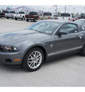ford mustang 2012 gray coupe v6 premium 6 cylinders automatic 77388