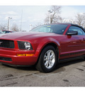 ford mustang 2008 dk  red v6 premium gasoline 6 cylinders rear wheel drive automatic 46168