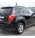 chevrolet equinox 2010 black suv lt gasoline 4 cylinders front wheel drive automatic 77090