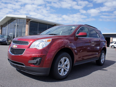 chevrolet equinox 2012 red lt 4 cylinders automatic 27330