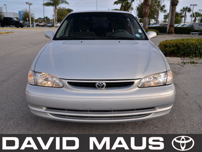 toyota corolla 1999 silver sedan le gasoline 4 cylinders front wheel drive automatic 32771