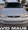 toyota corolla 1999 silver sedan le gasoline 4 cylinders front wheel drive automatic 32771