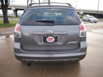 toyota matrix 2007 gray hatchback 4 cylinders automatic 75228