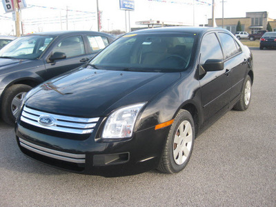 ford fusion 2007 black sedan i 4 s gasoline 4 cylinders front wheel drive automatic 62863