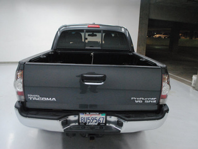 toyota tacoma 2009 black prerunner v6 gasoline 6 cylinders 2 wheel drive automatic 91731