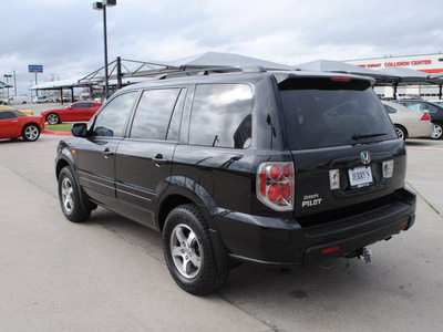 honda pilot 2007 black suv gasoline 6 cylinders front wheel drive automatic 76087