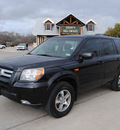 honda pilot 2007 black suv gasoline 6 cylinders front wheel drive automatic 76087