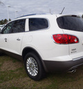 buick enclave 2012 white leather 6 cylinders automatic 28557