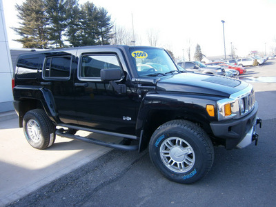 hummer h3 2009 black suv 5 cylinders automatic 13502