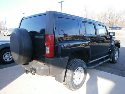 hummer h3 2009 black suv 5 cylinders automatic 13502