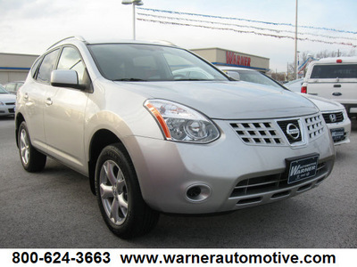 nissan rogue 2009 silver suv sl 4 cylinders automatic 45840