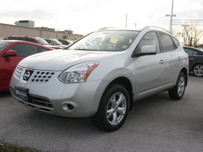 nissan rogue 2009 silver suv sl 4 cylinders automatic 45840