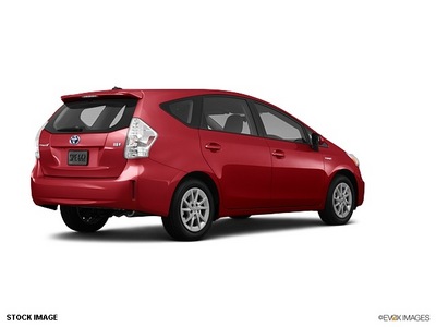 toyota prius v 2012 red hybrid 4 cylinders front wheel drive not specified 34788