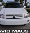 toyota highlander 2007 white suv limited 6 cylinders automatic 32771