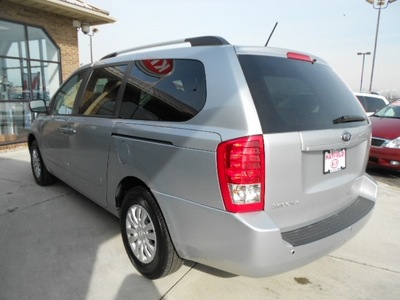 kia sedona 2011 silver van 6 cylinders 6 speed automatic 43228