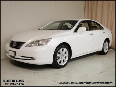 lexus es 350 2007 white sedan navi gasoline 6 cylinders front wheel drive automatic 55391